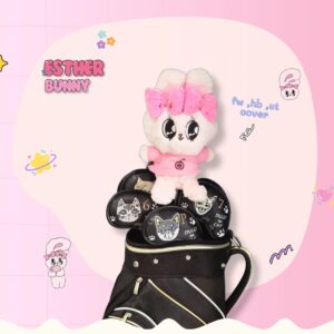 Headcover เอสเธอร์ บันนี่  (Esther Bunny) งานแฟชั่น สำหรับ Fairway, Hybrid, Ut cover
