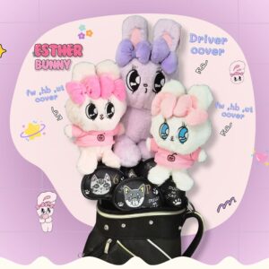 Set Headcover เอสเธอร์ บันนี่ (Esther Bunny) ลิขสิทธิ์แท้ สำหรับ Driver, Fairway, Hybrid, Ut cover