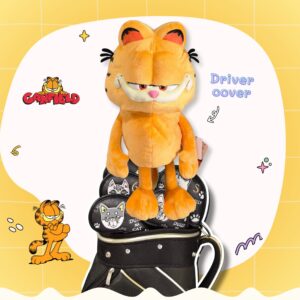 Headcover การ์ฟิลด์ (Garfield) แมวส้มจอมกวน - ลิขสิทธิ์แท้ สำหรับ Driver cover