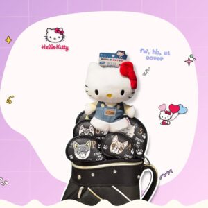 Headcover เฮลโล คิตตี้ (Hello Kitty) โบว์แดง- Sanrio ลิขสิทธิ์แท้ สำหรับ Fairway, Hybrid, Ut cover