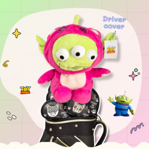 Headcover เอเลี่ยน 3 ตา (Alien Green Man) - Toy Story ลิขสิทธิ์แท้ น้องเขียวสุดป่วน สำหรับ Driver cover