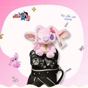 Headcover แองเจิ้ล (Angel) สีชมพู – หวานใจสติทช์ ลิขสิทธิ์แท้ สำหรับ Fairway, Hybrid, Ut cover