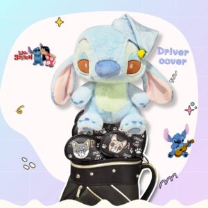Headcover สติทช์ (Stitch) สีฟ้า – Lilo & Stitch ชุดนอนงานแฟชั่น ขนนุ่มพิเศษ สำหรับ Driver cover