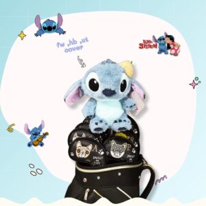 Headcover สติทช์ (Stitch) สีฟ้า – Lilo & Stitch ลิขสิทธิ์เเท้ ขนนุ่มพิเศษ สำหรับ Fairway, Hybrid, Ut cover