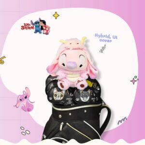 Headcover แองเจิ้ล (Angel) สีชมพู – หวานใจสติทช์ ลิขสิทธิ์แท้ สำหรับ Hybrid, Ut cover