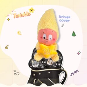 Headcover น้องทวิงเกิล (Twinkle) หัวแหลม สีเหลือง - งานแฟชั่น ตุ๊กตาแฟนซี สำหรับ Driver cover