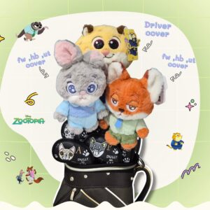 Set Headcover – Zootopia ลิขสิทธิ์แท้ สำหรับ Driver, Fairway, Hybrid, Ut cover