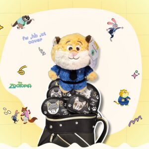 Headcover เสือชีตาห์ คลอฮาวเซอร์ (Clawhauser) – Zootopia ลิขสิทธิ์แท้ สำหรับ Fairway, Hybrid, Ut cover