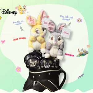 Headcover Thumper (ธัมเปอร์) และ Miss bunny (มิสบันนี่) ลิขสิทธิ์แท้ สำหรับ Fairway, Hybrid, Ut cover