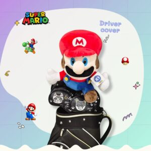 Headcover มาริโอ้ (Mario) หมวกแดง - Super Mario Bros งานเเฟชั่น สำหรับ Driver cover