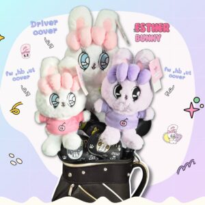 Set Headcover เอสเธอร์ บันนี่ (Esther Bunny) ลิขสิทธิ์แท้ สำหรับ Driver, Fairway, Hybrid, Ut cover