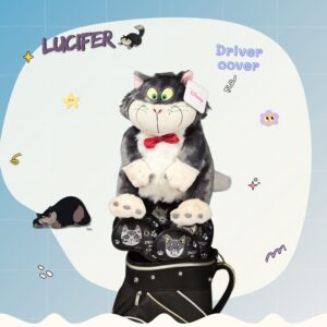 Headcover น้องแมว ลูซิเฟอร์ (Lucifer) / เชสเชียร์ (Cheshire) - ลิขสิทธิ์แท้ สำหรับ Driver cover