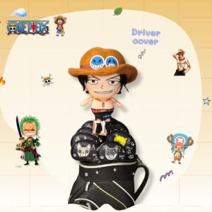 Headcover พอร์ตกัส ดี เอส (Portgas D. Ace) - One Piece วันพีซ ลิขสิทธิ์แท้ สำหรับ Driver cover