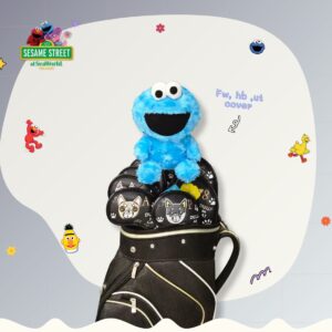 Headcover คุกกี้มอนสเตอร์ (Cookie Monster) - Sesame Street งานลิขสิทธิ์เเท้ สำหรับ Fairway, Hybrid, Ut cover
