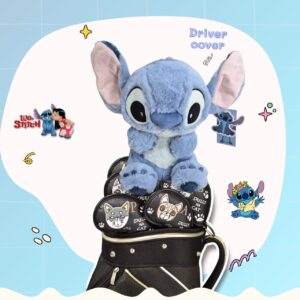 Headcover สติทช์ (Stitch) สีฟ้า – Lilo & Stitch ลิขสิทธิ์แท้ รุ่นขนนุ่มพิเศษ สำหรับ Driver cover