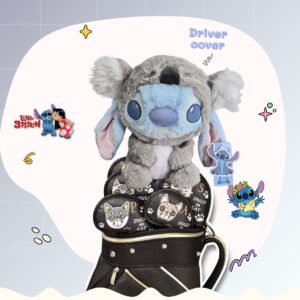 Headcover สติทช์ (Stitch) หมีโคอาล่า – Lilo & Stitch ลิขสิทธิ์แท้ รุ่นขนนุ่มพิเศษ สำหรับ Driver cover